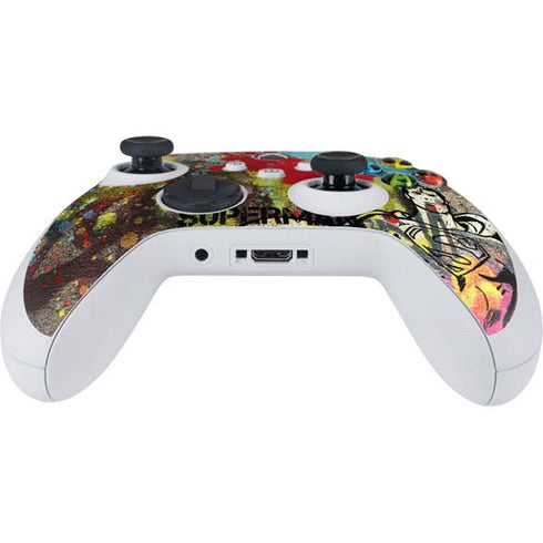 DC Comics Superman Color Splatter Xbox Series S Controller Skin